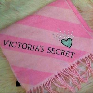 Victoria secret limited edition pink scarf
